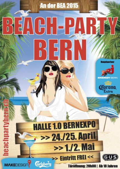 Beach Party @ BEA Halle 1.0 Bern
