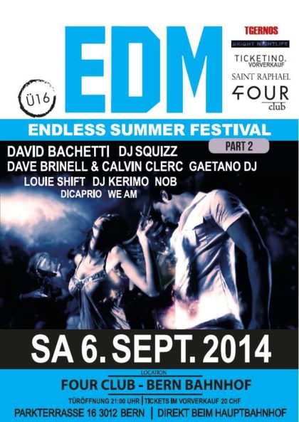 EDM Festival (Part 2) @ Four Club, Bern 